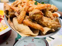 咸蛋黄红薯鸡翅-大树餐厅(环球港店)