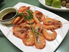 白灼草虾-鑫悦楼煎蟹·16年海鲜大排档