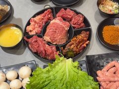 -啊美丽炭火烤肉(滑翔一店)