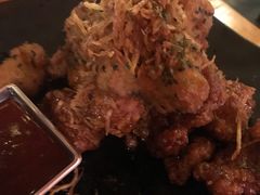 芝麻炸鸡拼甜辣炸鸡-首尔大排档