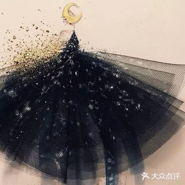 美女的服装手绘作品，又一次被震惊了🍃🍃