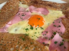 巴黎火腿鸡蛋芝士蘑菇可丽饼-RAC BAR(安福路店)