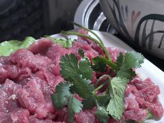 鲜牛肉-黔府豆米火锅野菜馆(南马店)