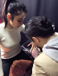 -荔刺青纹身·手穿孔饰品