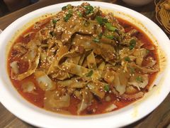 豆腐皮拌牛肚-海荣锅贴馆(五味十字店)