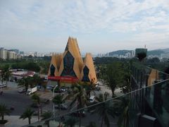 早餐厅外的风景-黎客国际酒店