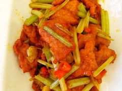 小炒黄牛肉-博雅渔港·融合菜(维也纳国际大酒店)