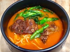 香草番茄汤.猪软骨面-和府捞面(东直门银座店)