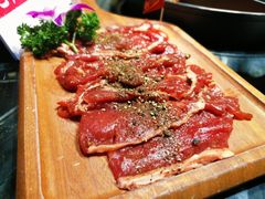 黑椒嫩牛排-热火朝天鲜切牛肉火锅(南强街巷店)