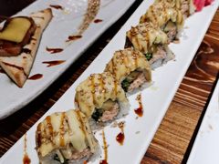 鲜切芒果芝士卷寿司-小川洋风料理(街道口店)