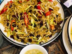 油泼扇贝边-天隆酒店·本地海鲜鲁菜(烟台大学店)
