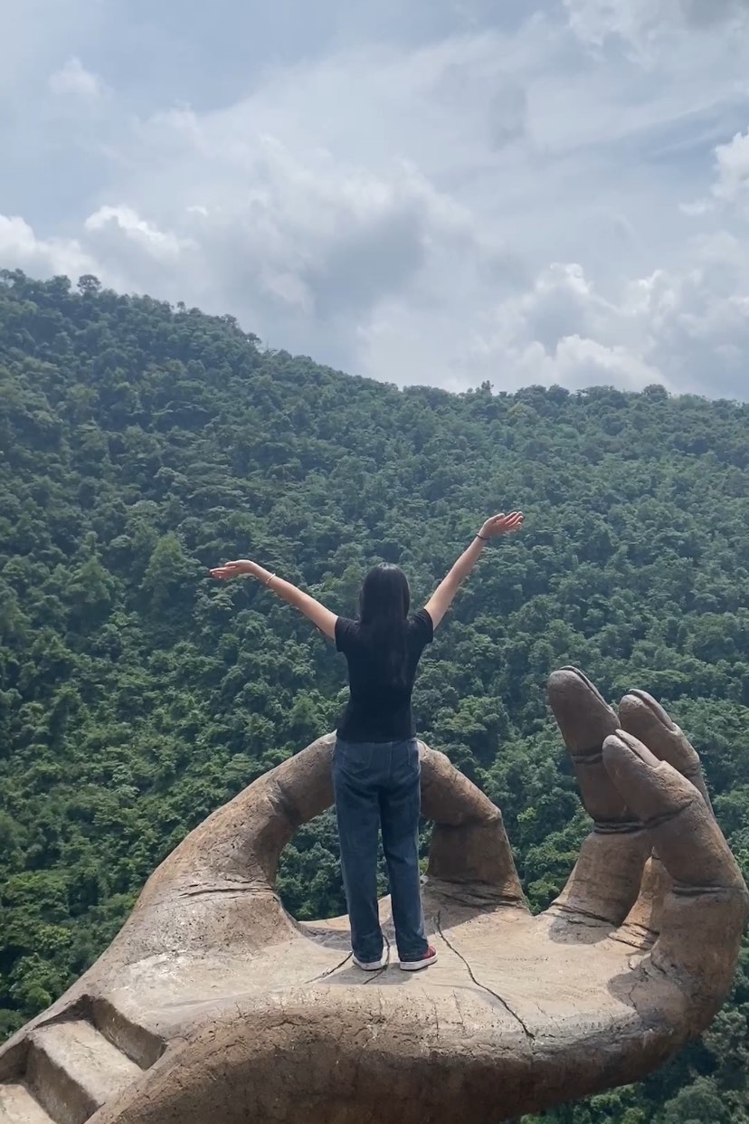 清远古龙峡手掌图片图片