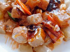 三鲜焖子-李连贵酒家熏肉大饼(昆明街店)