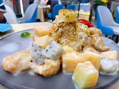 芥末虾球-大眼锅贴水饺(河东店)