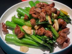 鸽肾炒菜心-羽鸽集·乳鸽专门店·地道顺德菜(岭南站店)