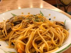 海鲜番茄味意面-萨莉亚意式餐厅(上渡路店)
