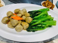 菜心炒鲮鱼球-德云居