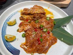 烤秘制鸡腿排-小米烤肉-泥炉炭烤(常营店)