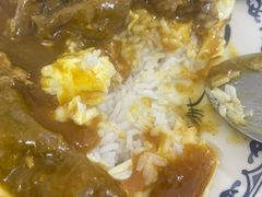 咖喱滑蛋牛肉饭-渔记茶餐厅(渔村店)