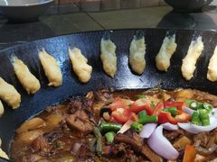 柴火跑山鸡-老妈灶房柴火鸡(香雪海路店)