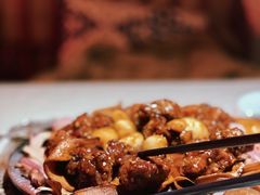 火焰黑椒牛肉粒-乾园(世纪都会店)