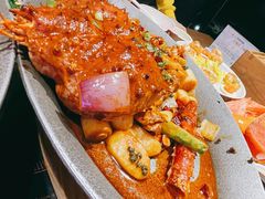 辣炒帝王蟹-蟹之国·精品蟹料理(极地店)