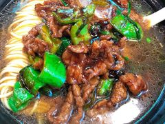 滑炒牛肉面-董记庐春面馆(北京西路店)