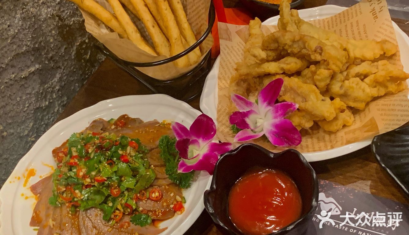 山川原野(大浪店)菜品:点了鲜椒麻味的凌波鱼