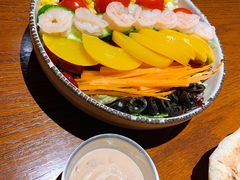 黄桃大虾沙拉-摇滚披萨(长春街店)