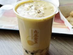 焦糖芝士厚蛋糕风味奶茶-肯德基(龙昆南店)