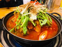 -喇喇排骨火锅·传统韩式脊骨汤(望京西园总店)