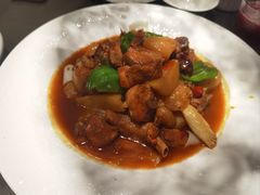 沙湾大盘鸡-西域盛宴烧烤新疆菜清真餐厅(古美店)