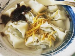 荠菜猪肉馄饨-上海野生动物园老虎餐厅