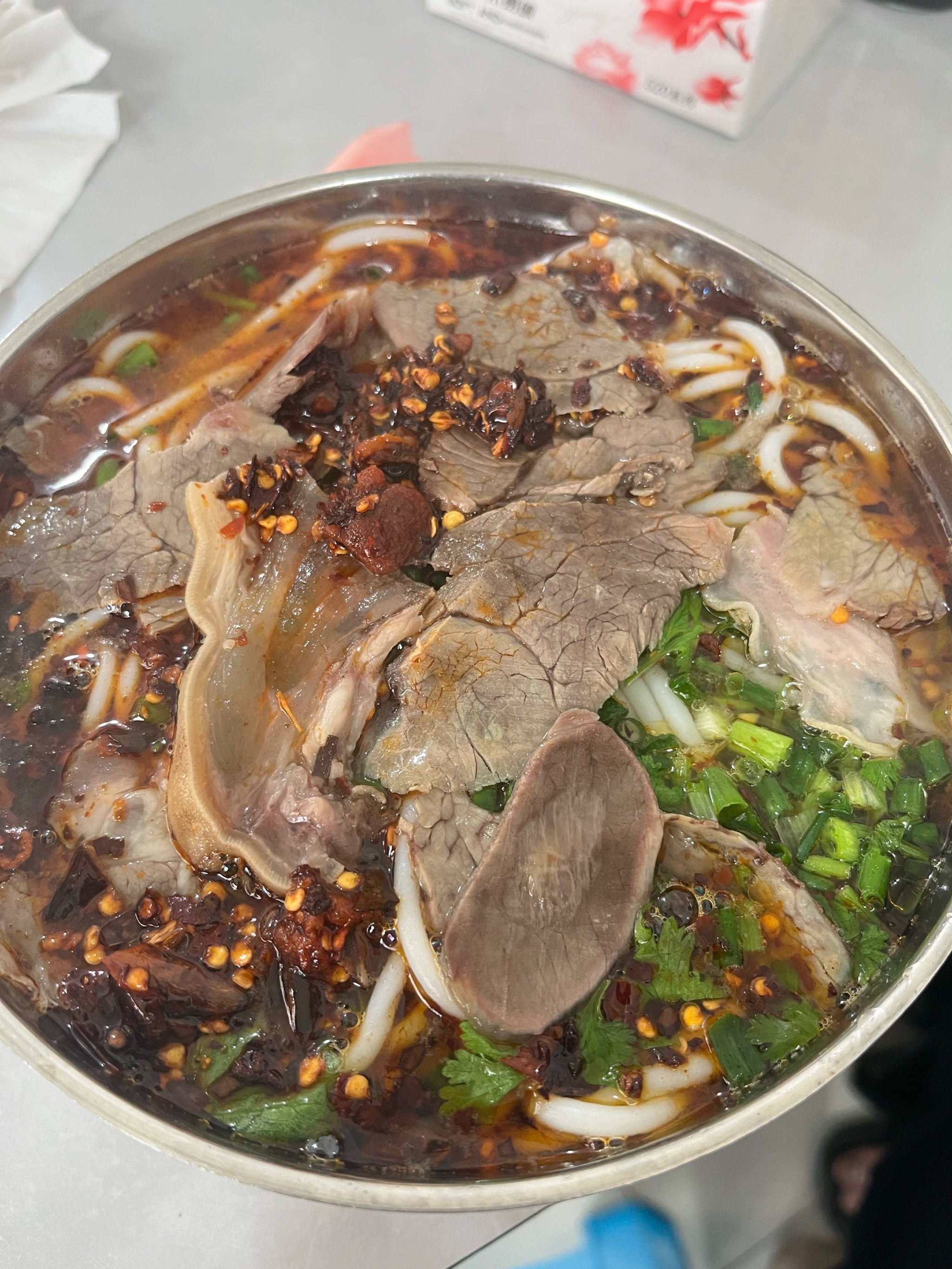 贵州羊肉粉照片图片