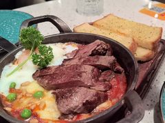 牛排北非蛋-CRAZYONES西班牙海鲜饭(上海美罗城店)