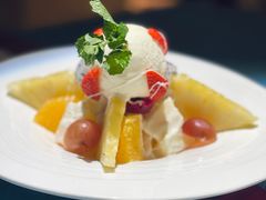 冰淇淋水果沙拉-俄士厨房(万松园店)