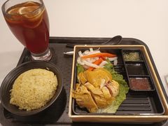 海南鸡拼酱油鸡饭-大家乐(广州天河城六楼店)