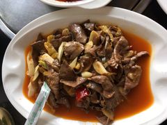 爆炒羊肝-祖传曾羊肉饭店
