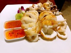 烤鱿鱼-Dang restaurant (patong phuket)