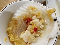 蒜蓉蒸元贝-海大大蒸汽海鲜餐厅·粤菜·特色小炒(欢乐颂店)