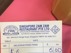 -新加坡Zam Zam餐馆