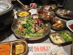 -草家酱蟹炭火烤肉店(珲春南路一店)