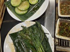 烤韭菜-德四家·云南傣味烧烤品牌(和谐店)
