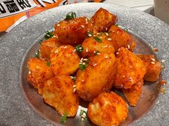 锅巴土豆-宝记烧烤·碳锅羊肉·羊蝎子火锅·夜食社(文体路创始店)