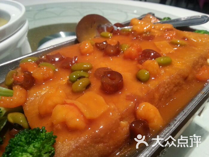 鲍汁铁板豆腐