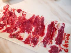 现切雪花肉-为什么牛潮汕牛肉火锅(中信广场店)