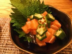 玫瑰腌三文鱼-乐亭日本料理(彩虹本店)
