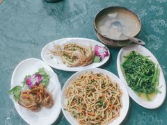 炒空心菜-友强·23年特色海鲜大排档(厦门店)
