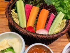 生菜拼盘-黑牛の店·和牛烧肉(大悦城店)