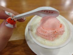草莓冰淇淋双皮奶-正德顺順德雙皮奶(中信店)